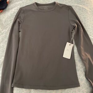 Cozi Women's Gray Long Sleeve Top